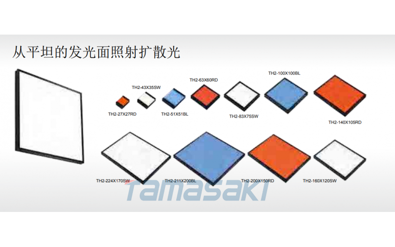 TH2-51X51SW 標準品  白色照明