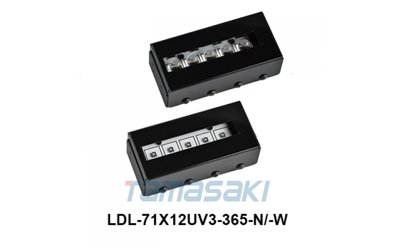 LDL-339X12VL3-385-N / LDL-339X12VL3-385-W 標準品  條形紫色 LED 照明