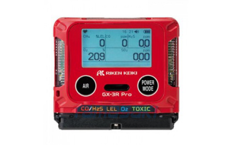 Riken Keiki 便攜式氣體監測儀 GX-3R TypeFH 2 種氣體（O2、CO）-H2 干擾減少 CO 傳感器