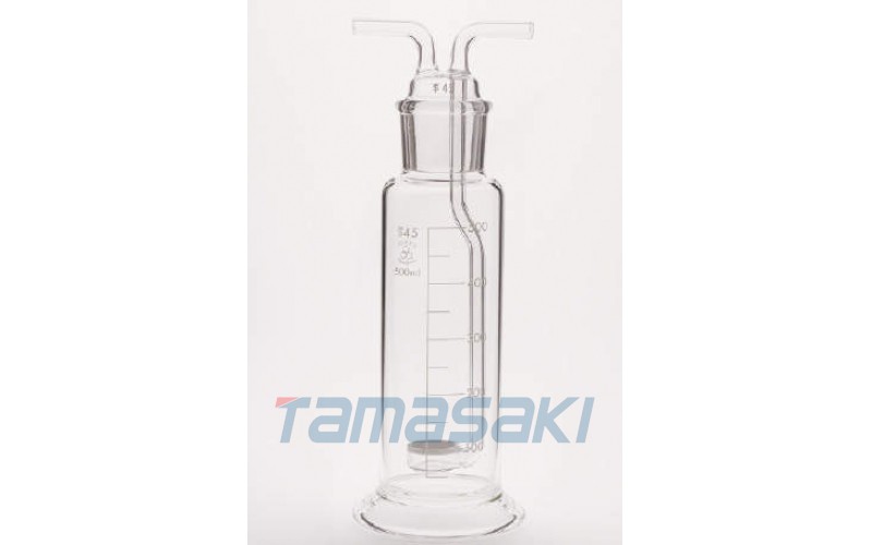 SANSYO（三商）81-0602透明滑動(dòng)洗氣瓶 250ml 中管帶玻璃過(guò)濾器 G-2