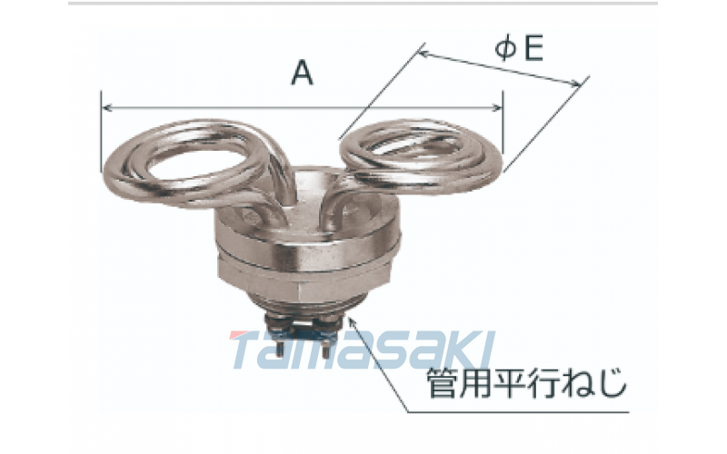 單相花型護套式加熱器 SAKAGUCHI坂口電熱PIF-2